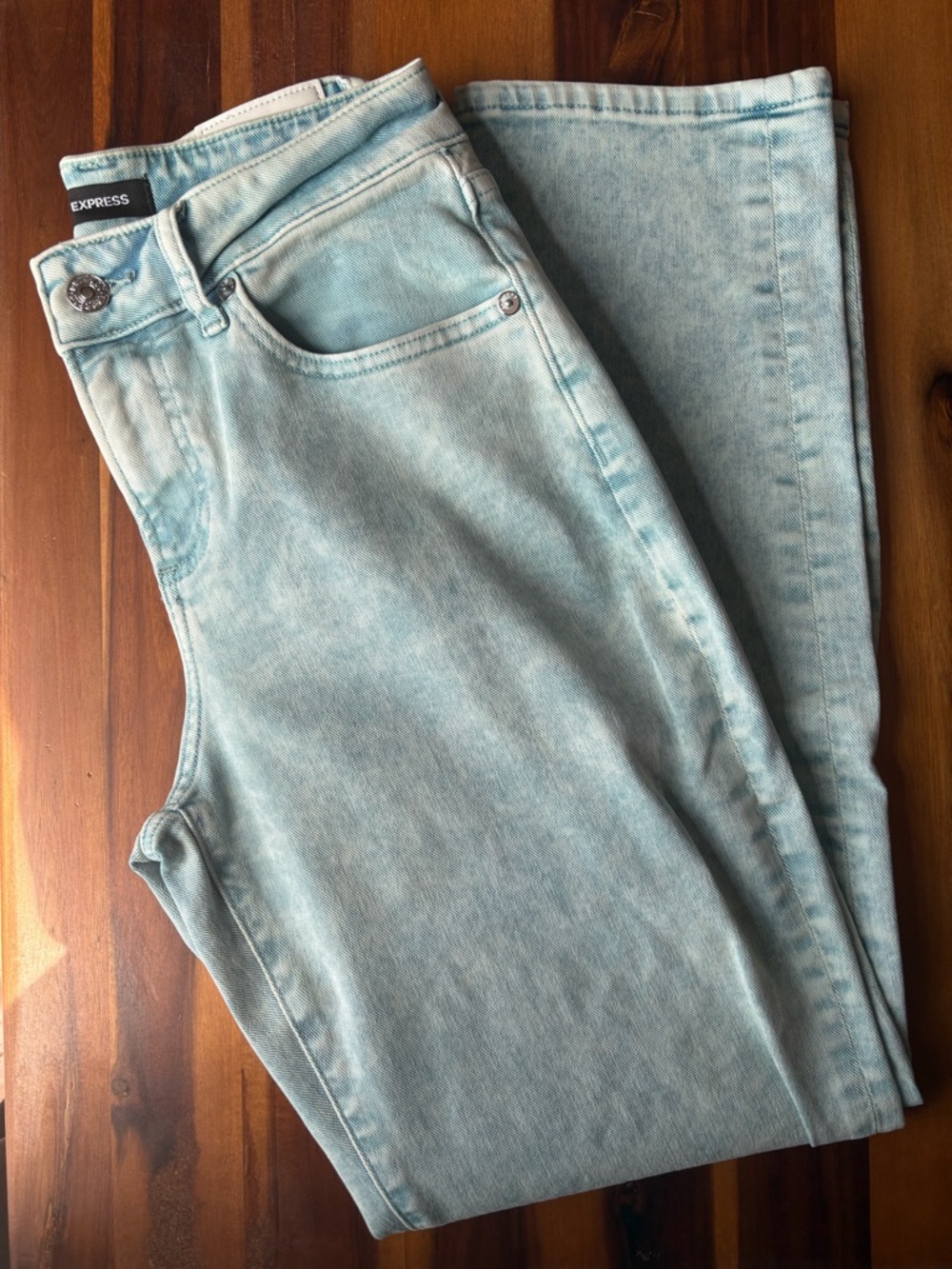EXPRESS TALL Mid-Rise Boyfriend Cropped Straight-Leg Jeans